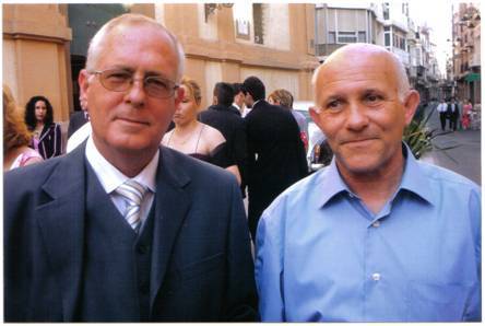 Con mi hermano Juan en el a�o 2.005.