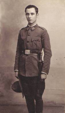 Servicio militar en el a�o 1.928.