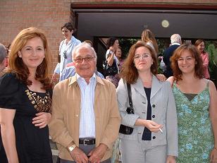 Pilar Hermoso, Vicente Trigo, Mar�a Chac�n y Ana Chac�n