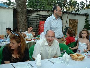 Pilar Hermoso, Gonzalo Chac�n S�nchez-Molina y Marta Bautista. De pi�, Manuel Bautista