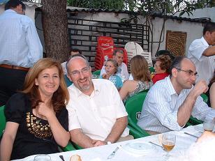 Pilar Hermoso, Gonzalo Chac�n S�nchez-Molina y Manuel Bautista